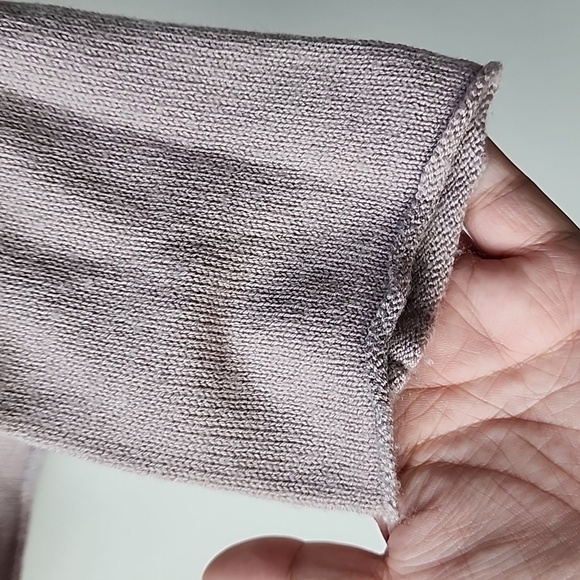 Burberry Brit Inside Out Reversible Fine Knit Print Fully Fashioned Sweater Top - Picture 2 of 8